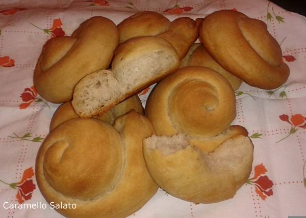 pane morbido a chiocciola