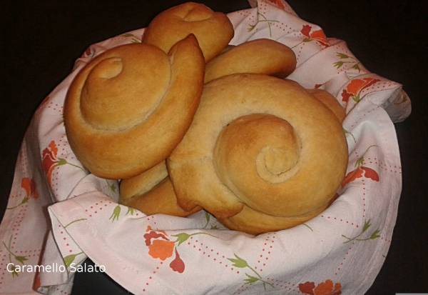 pane morbido a chiocciola