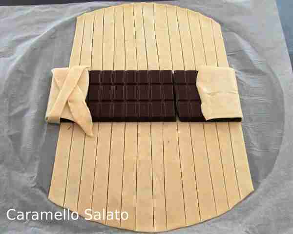Ricetta Sfoglia intrecciata al cioccolato