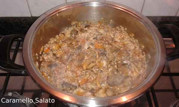 Ricetta Risotto con funghi e pomodoro