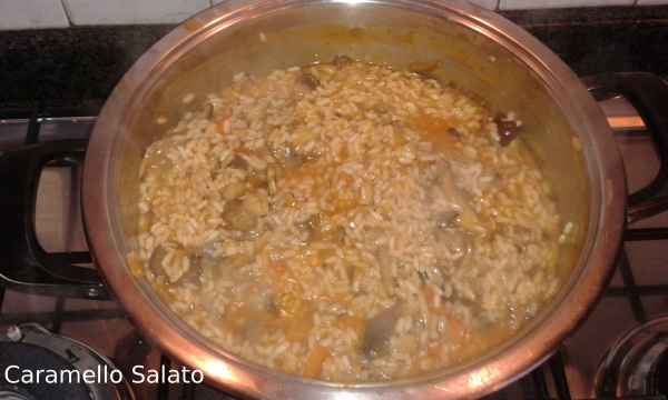 Ricetta Risotto con funghi e pomodoro