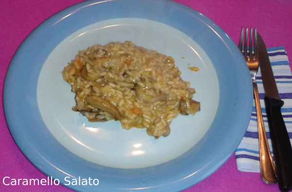 Ricetta Risotto con funghi e pomodoro