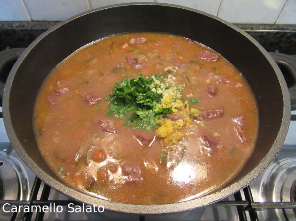 Ricetta guancialetti in gremolada