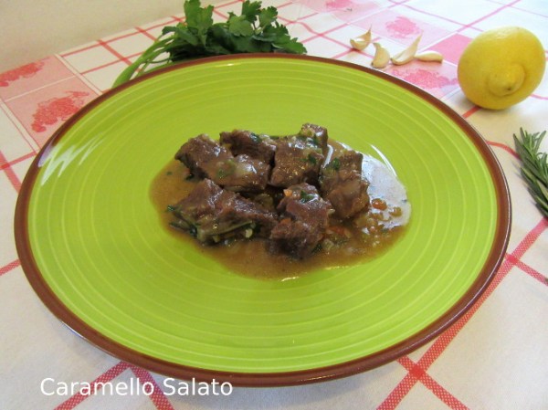 Ricetta guancialetti in gremolada