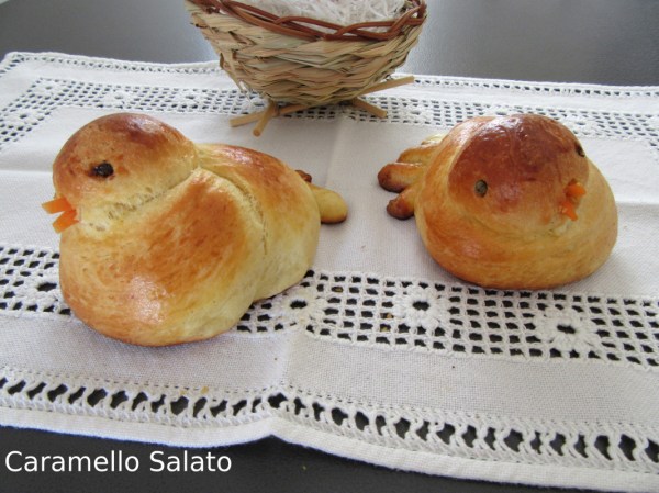 Ricetta Colombine di pasta brioche