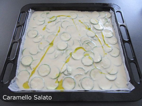 Ricetta schiacciatina di zucchine