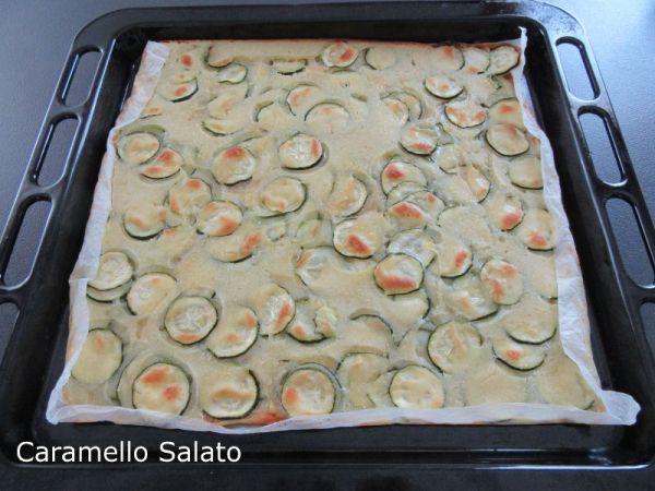 Ricetta schiacciatina di zucchine