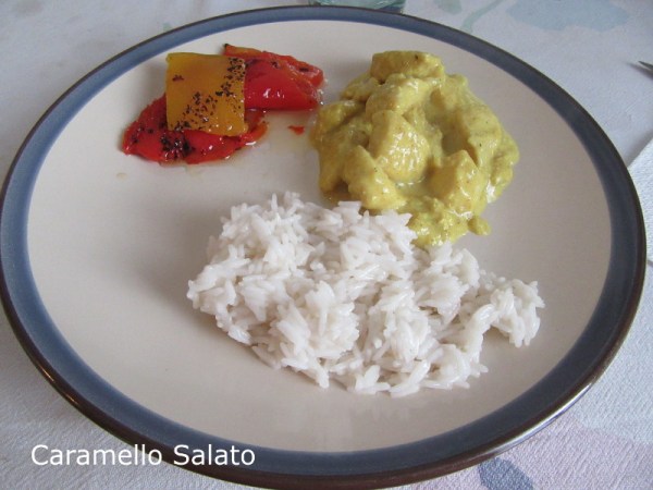Pollo al curry ricetta