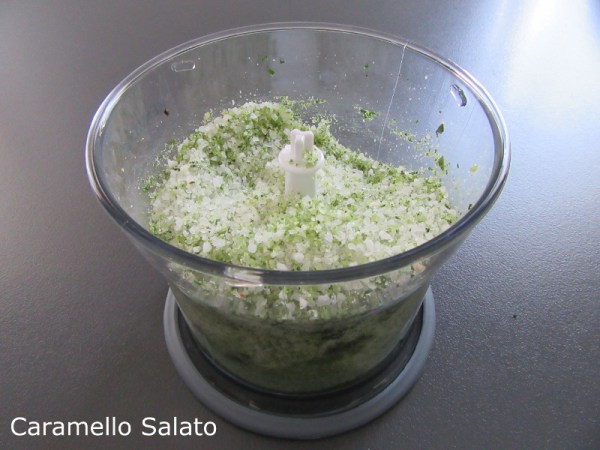 Sale aromatizzato ricetta