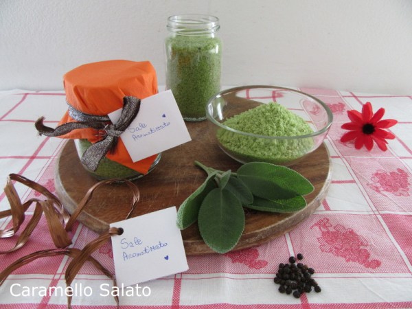 Sale aromatizzato ricetta