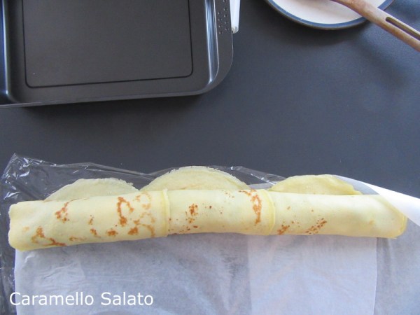 Ricetta rotolo di crespelle