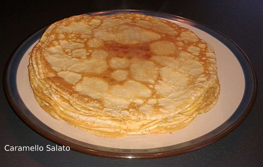 Crepes ricetta base (dolci e&nbsp;salate)