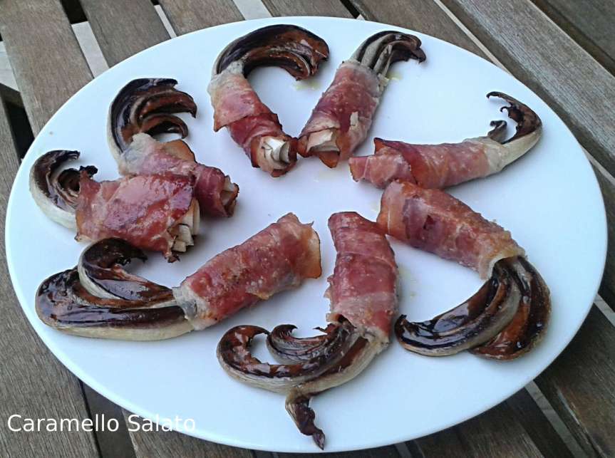 Involtini di radicchio di Treviso e&nbsp;speck