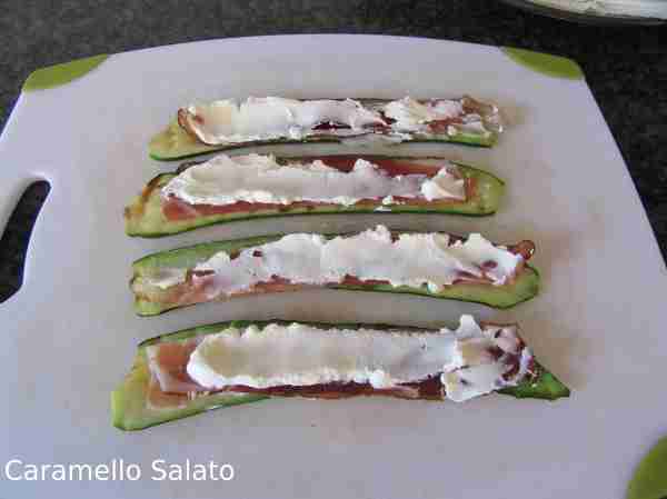 Ricetta Involtini di zucchine e speck Ricetta Involtini di zucchine e speck