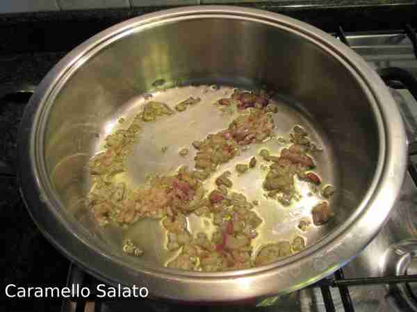 Ricetta Risotto zucca e speck