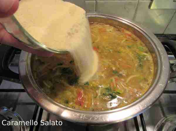 Ricetta Minestra di verdure e semolino
