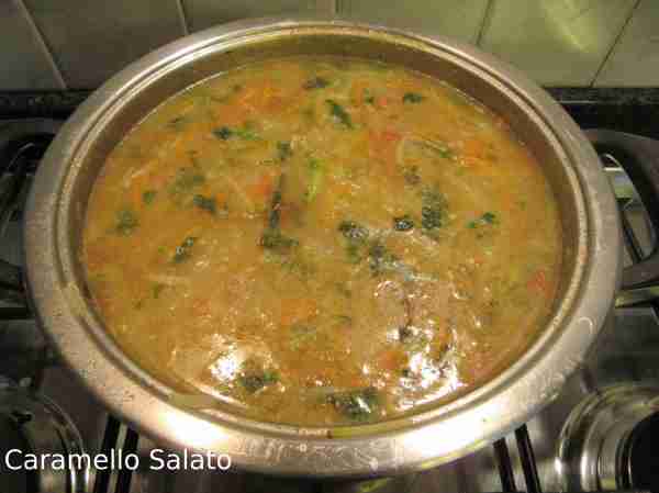 Ricetta Minestra di verdure e semolino